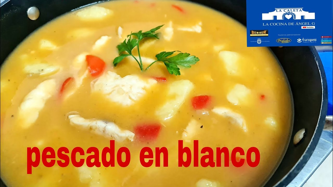 Pescado en blanco