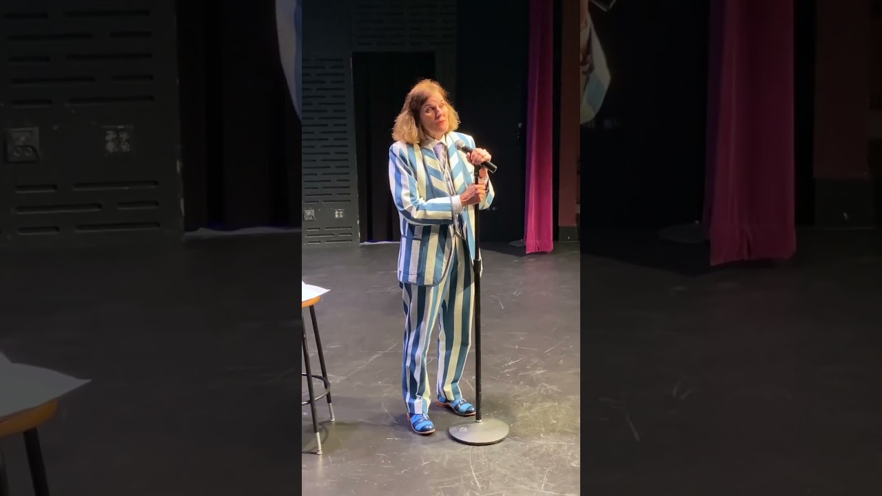 Paula Poundstone live promo from stage at Tower Theatre, Bend