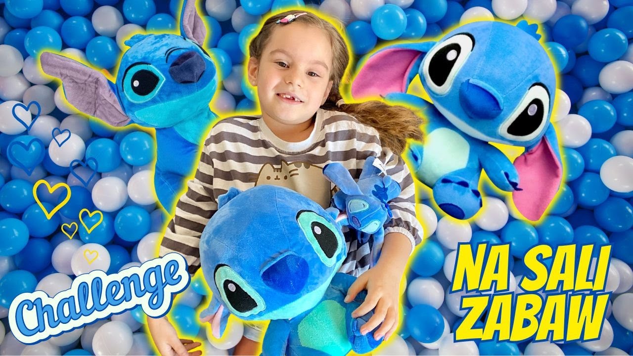 Każdy odnaleziony Stich= kulka z automatu🤩🔥 Challenge na sali zabaw💖