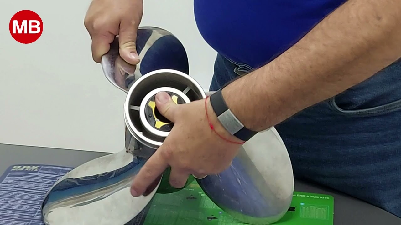 Cómo instalar un buje RBX en hélice SOLAS RUBEX
