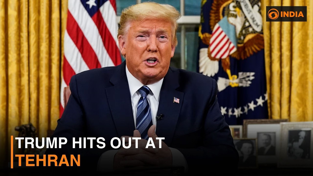 Trump hits out at Tehran