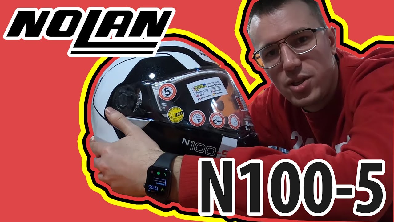📣Kask szczękowy NOLAN N100-5 / Demonstracja / Pokaz / Omówienie /📺 [PL]