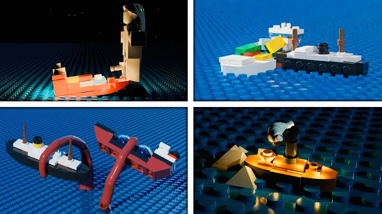 LEGO Mini Ship Disasters (Part 5) | Animation
