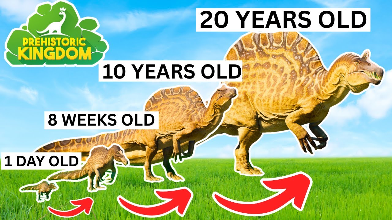 Baby Dinosaurs Growing Up In Prehistoric Kingdom
