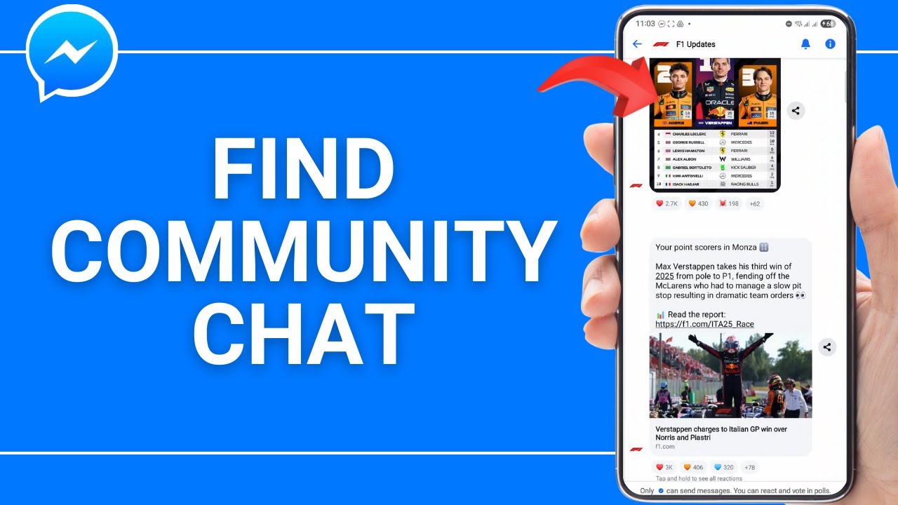 How to Find Community Chat in Facebook Messenger?