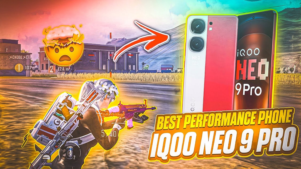 iQOO Neo 9 Pro BGMI Test 🔥 Best Performance Phone Under 30K | 120 FPS + No Lag Gaming Review