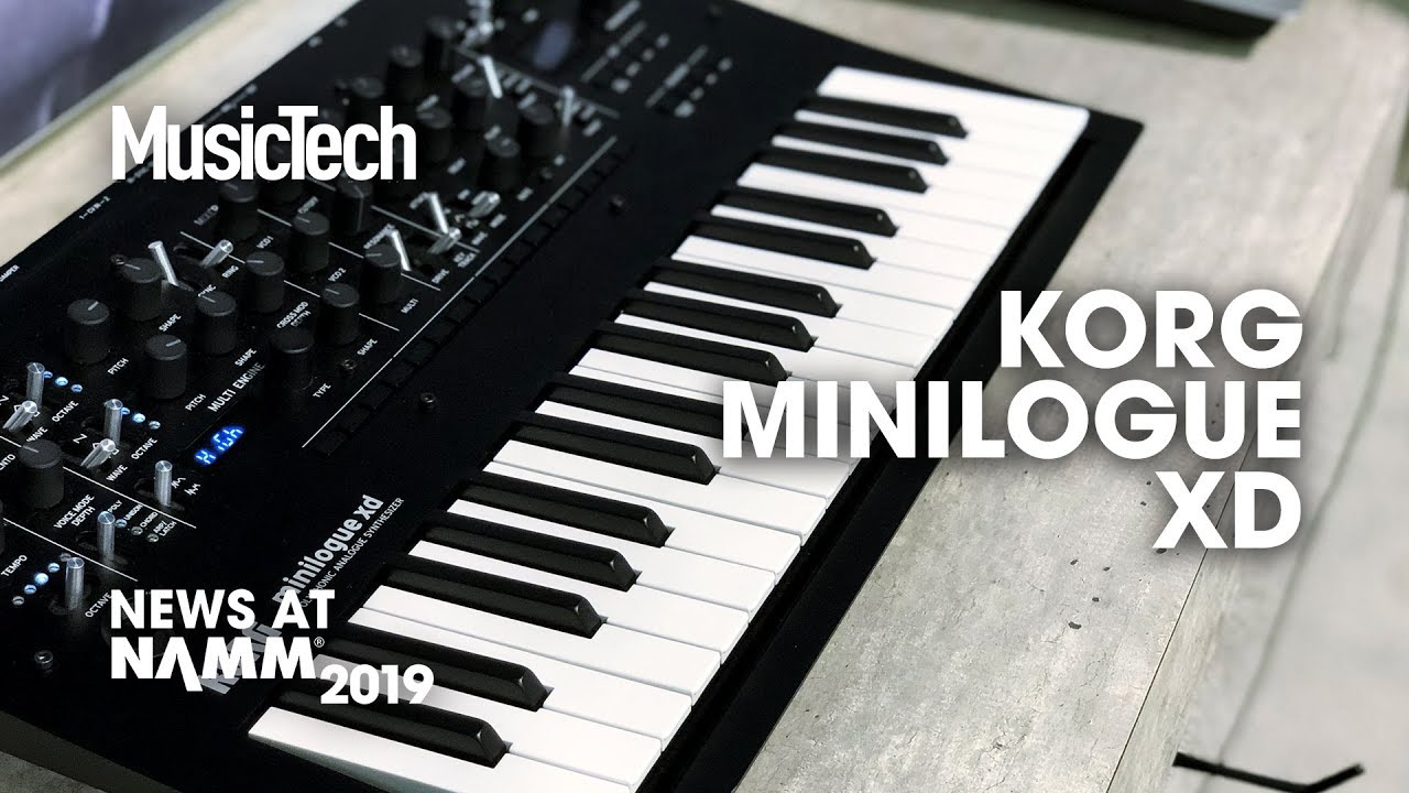 Top sounds from the Korg Minilogue XD #NAMM2019