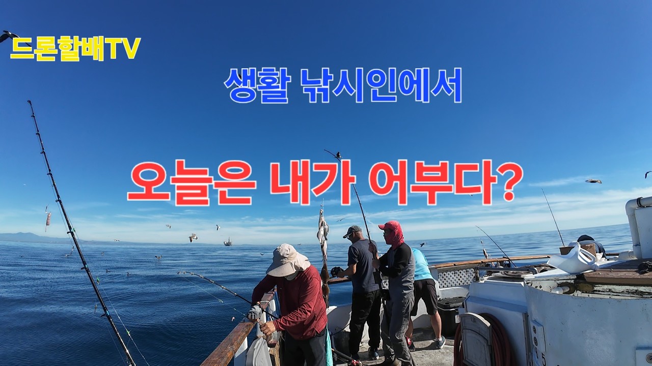생활낚시/어부/가 된날. 완전 초대박