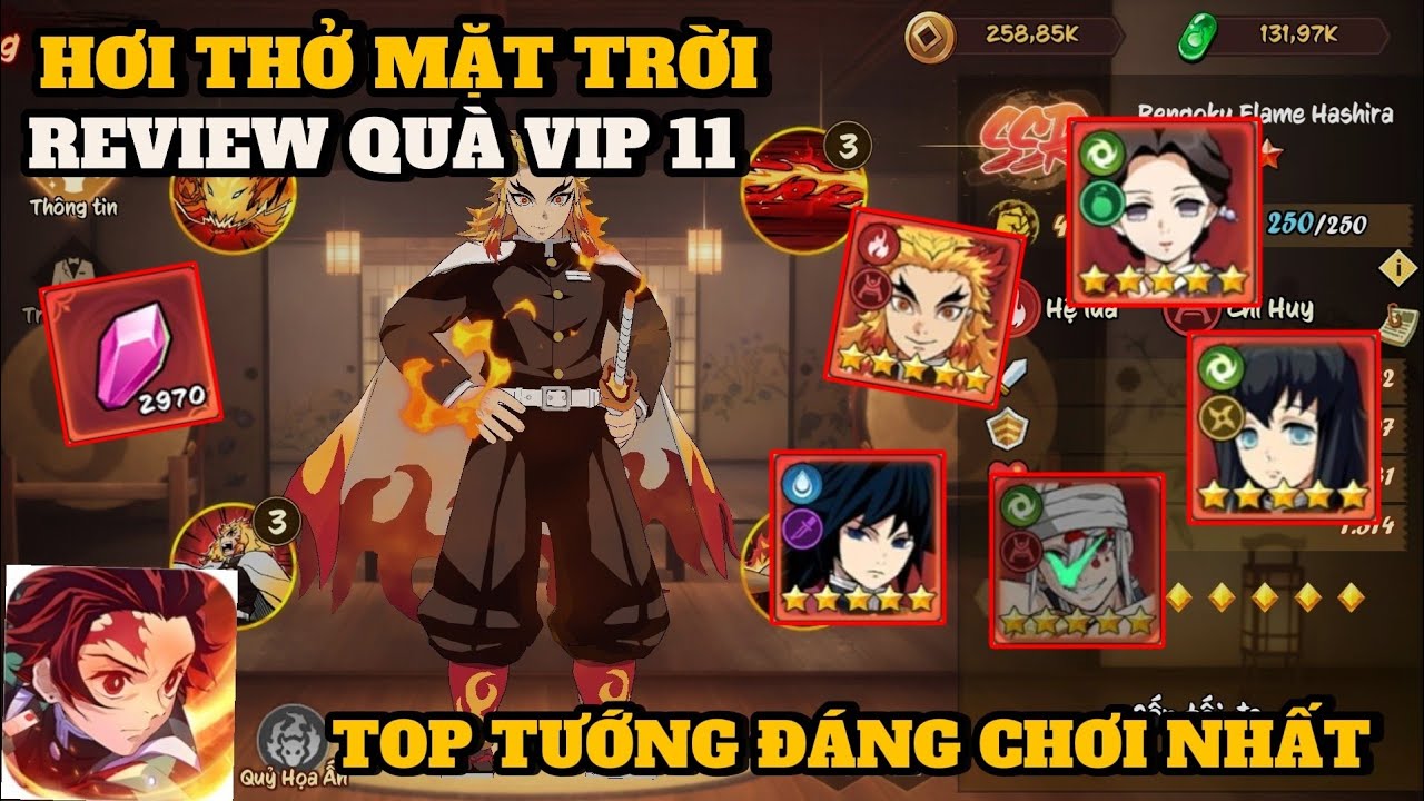 Hơi Thở Mặt Trời - QU&Agrave; VIP 11 2975 RUBY TOP NHỮNG VỊ TƯỚNG Đ&Aacute;NG CHƠI NHẤT ĐƯỢC FREE L&Agrave; Đ&Acirc;Y