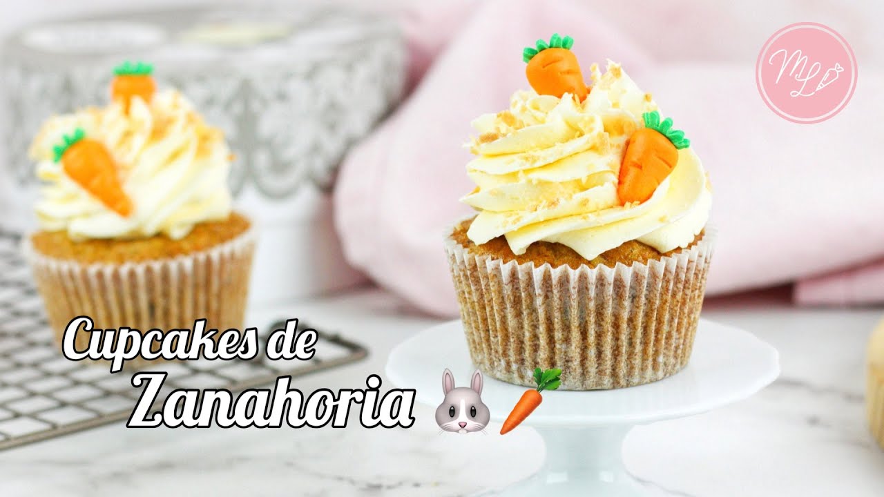 🥕 CUPCAKES DE ZANAHORIA | Maria Lett #carrotcupcakes #cupcakesdezanahoria