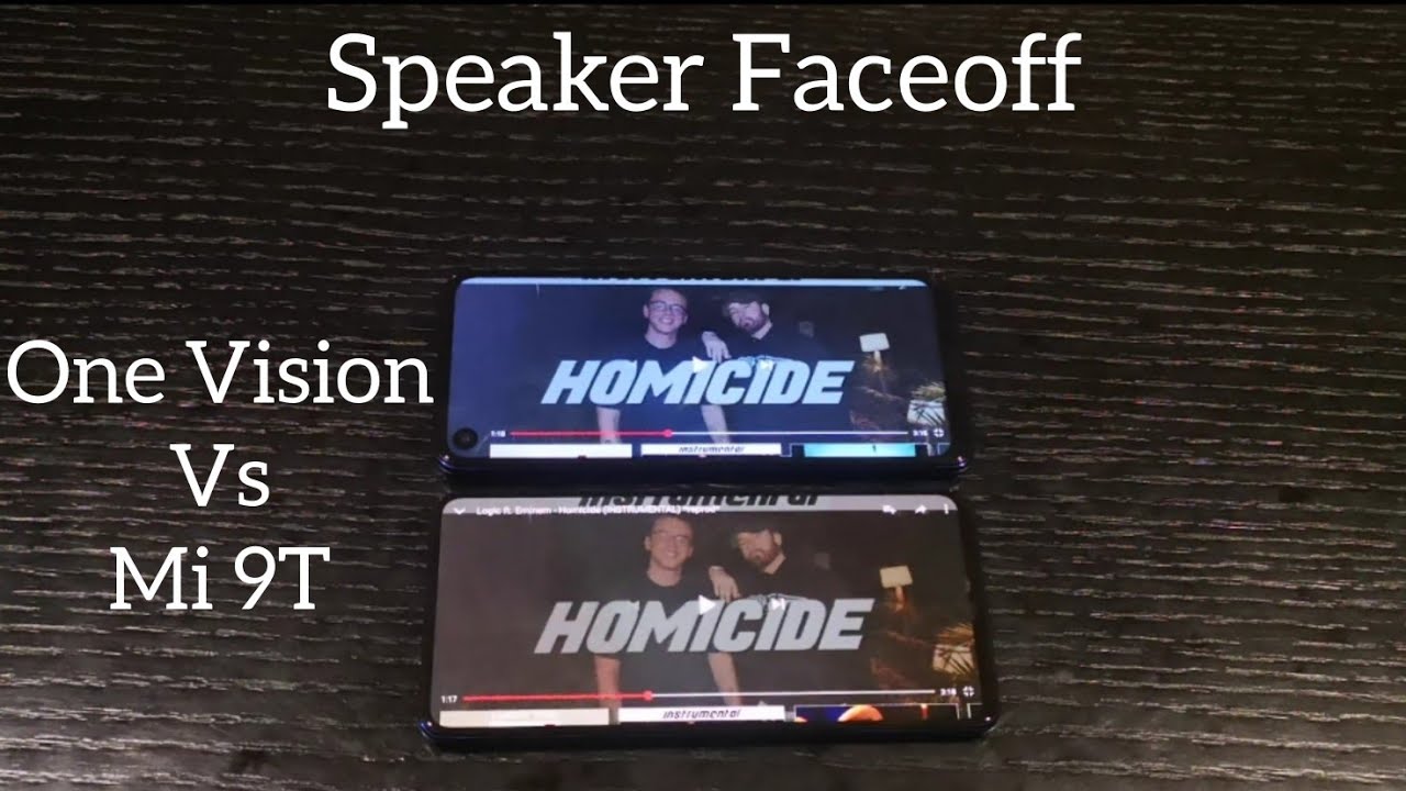 Speaker Faceoff : Xiaomi Mi 9T vs Motorola One Vision