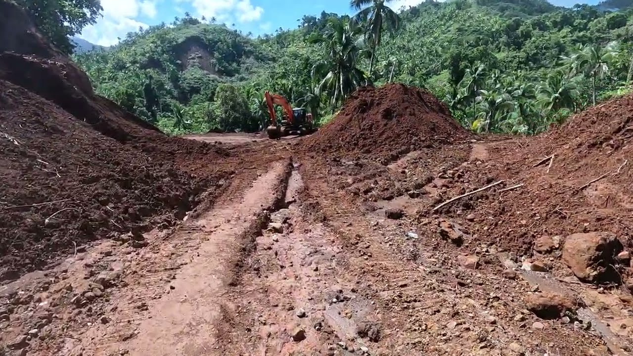 Brgy. Pilar to Brgy. Tib-o Abuyog Leyte - road update January 2024