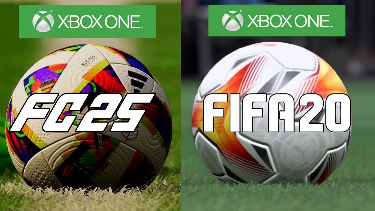 FC 25 Xbox One Vs FIFA 20 Xbox One | Comparison