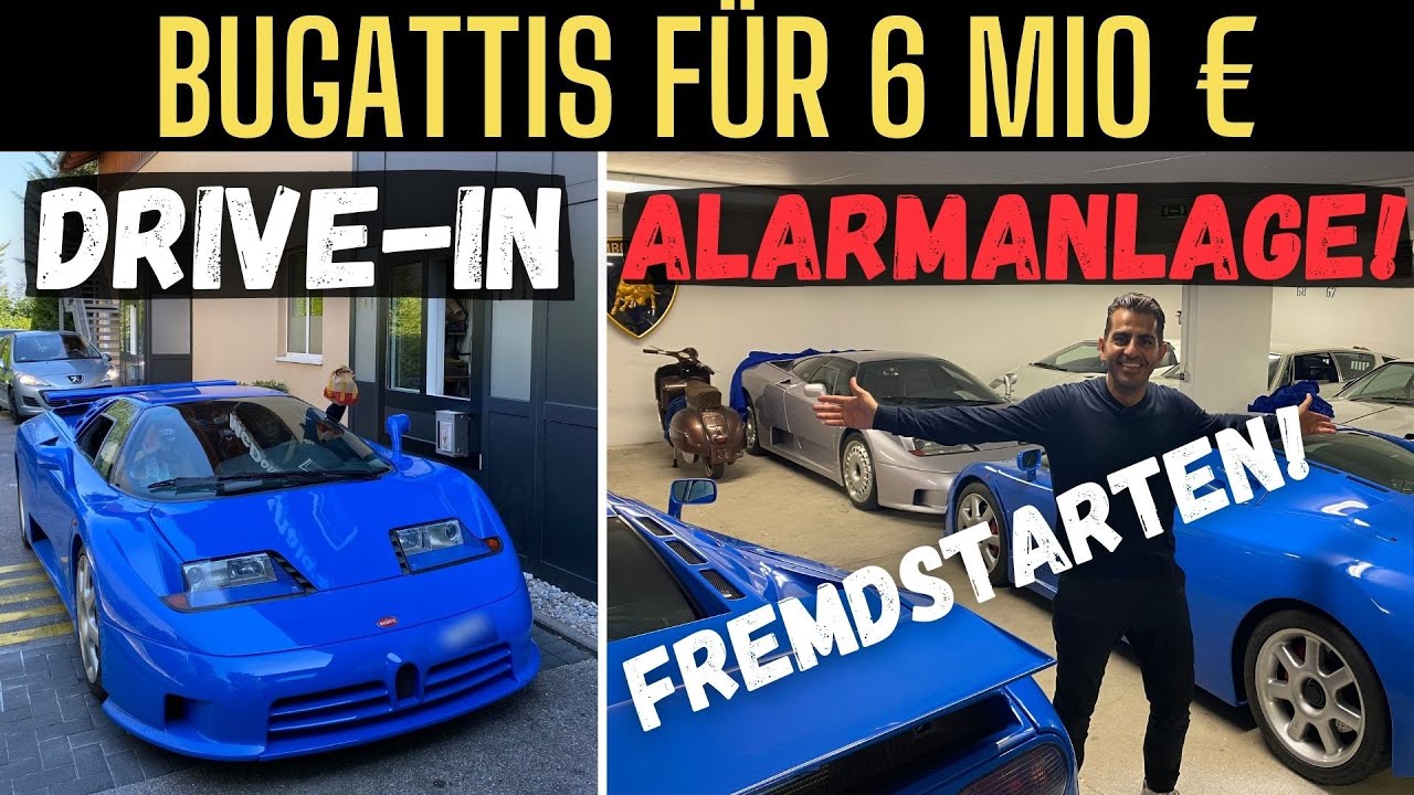 Alarm in der Traumgarage! Bugattis für 6 Millionen Euro | Lamborghini | Ferrari | Hamid Mossadegh