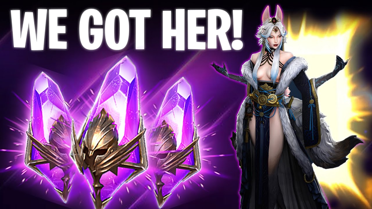 I Wanted ONE CHAMPION ONLY And I FINALLY GOT HER! - Raid Shadow Legends 2x Void Shard Pulls