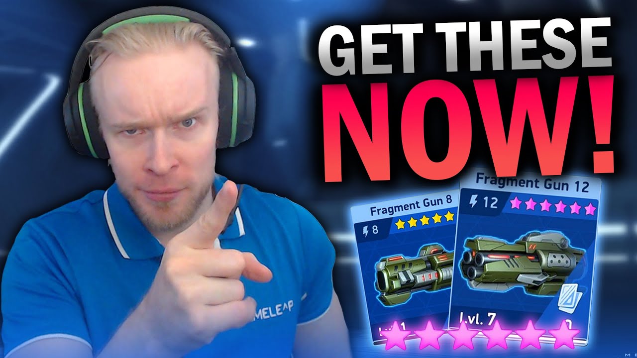 EVERYONE MUST BUY FRAGMENT GUNS... Here's Why - Mech Arena FFA Beginner Guide