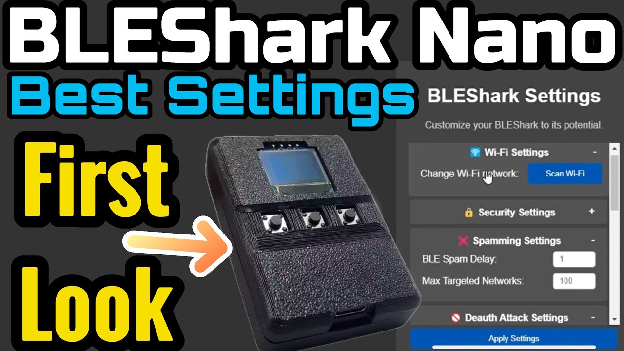 ПЕРВЫЙ ВЗГЛЯД! BLEShark Nano: подробный обзор пользовательского интерфейса, расширенных настроек ...