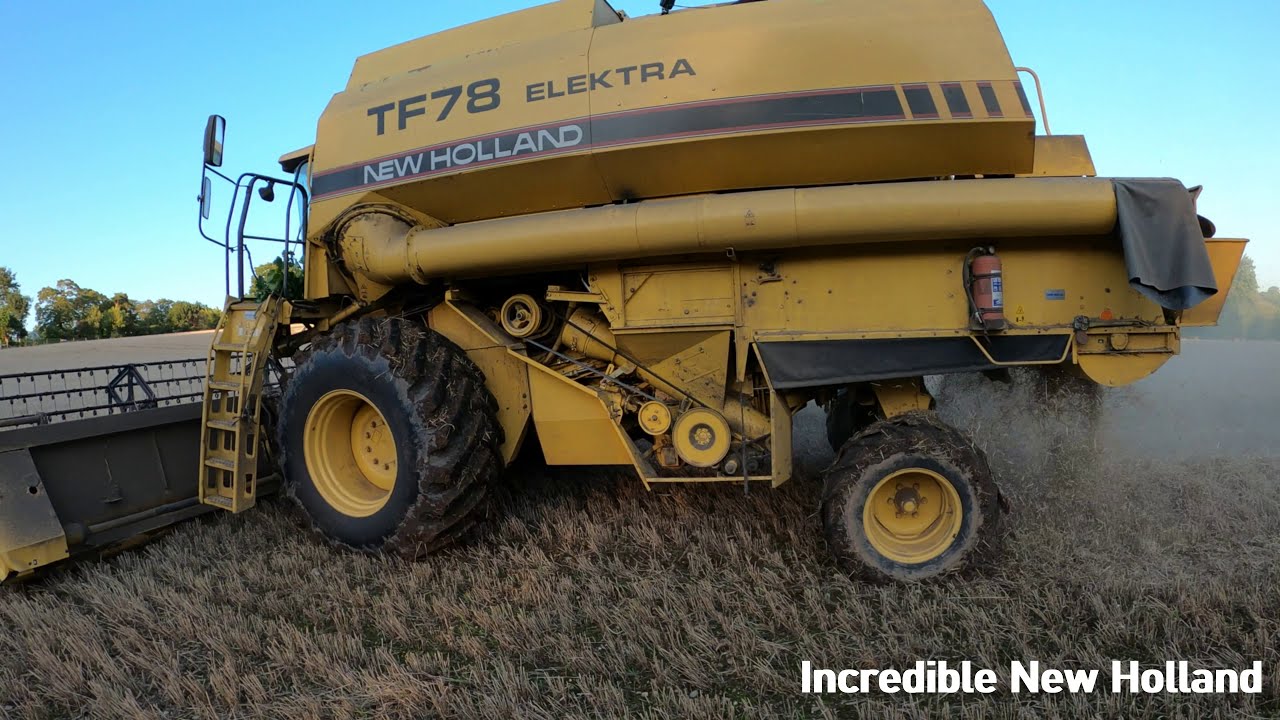 1995 New Holland TF78 Elektra 9.6 Litre 6-Cyl Diesel Combine Harvester (330 HP)