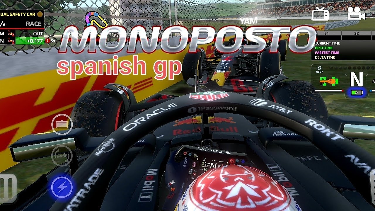 Spanish Grand Prix | Career Race S25 R09 | Can Max Verstappen Come Back? | Monoposto 