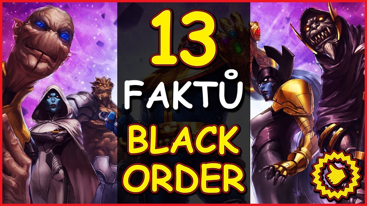 13 FAKTŮ: Black Order