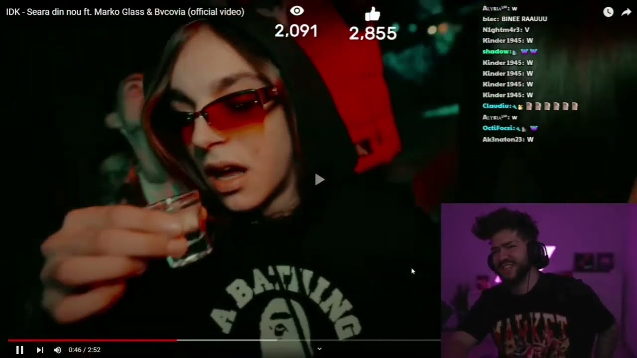 Highman reactioneaza la IDK - Seara din nou ft. Marko Glass  & Bvcovia
