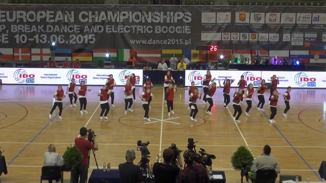 Little Dance Beasts - 5. Place Formations children IDO Hip-Hop European Champions 2015