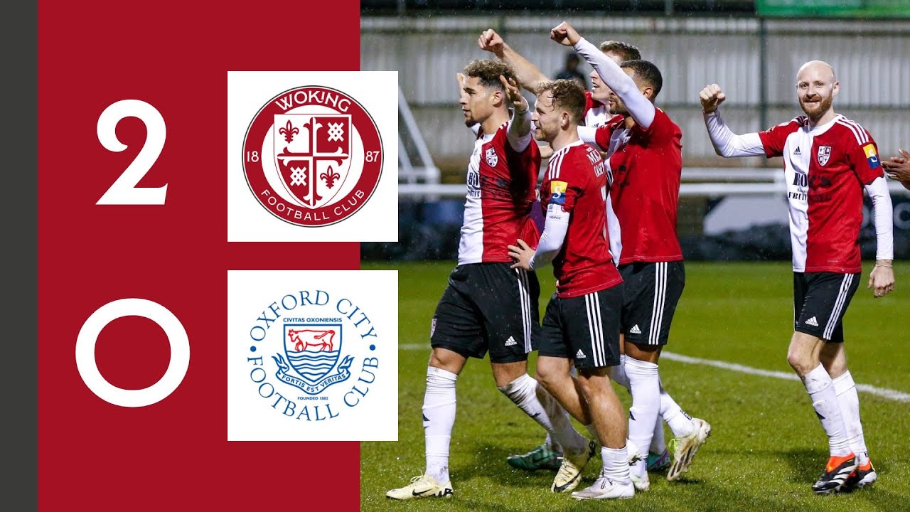 IMPORTANT VICTORY! | Woking 2-0 Oxford City | Match Highlights