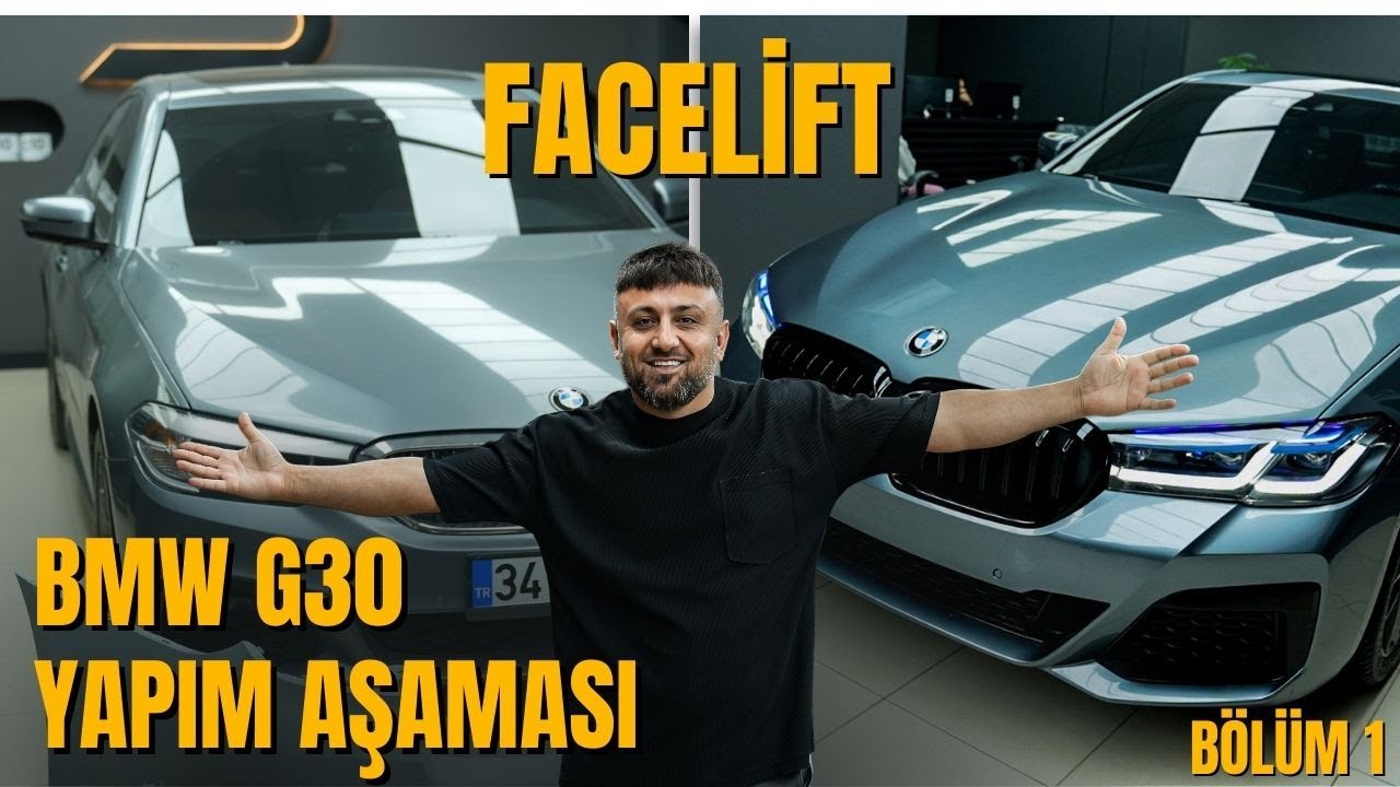 BMW G30 PROJESİ I FACE LİFT YAPTIK I B&Ouml;L&Uuml;M 1