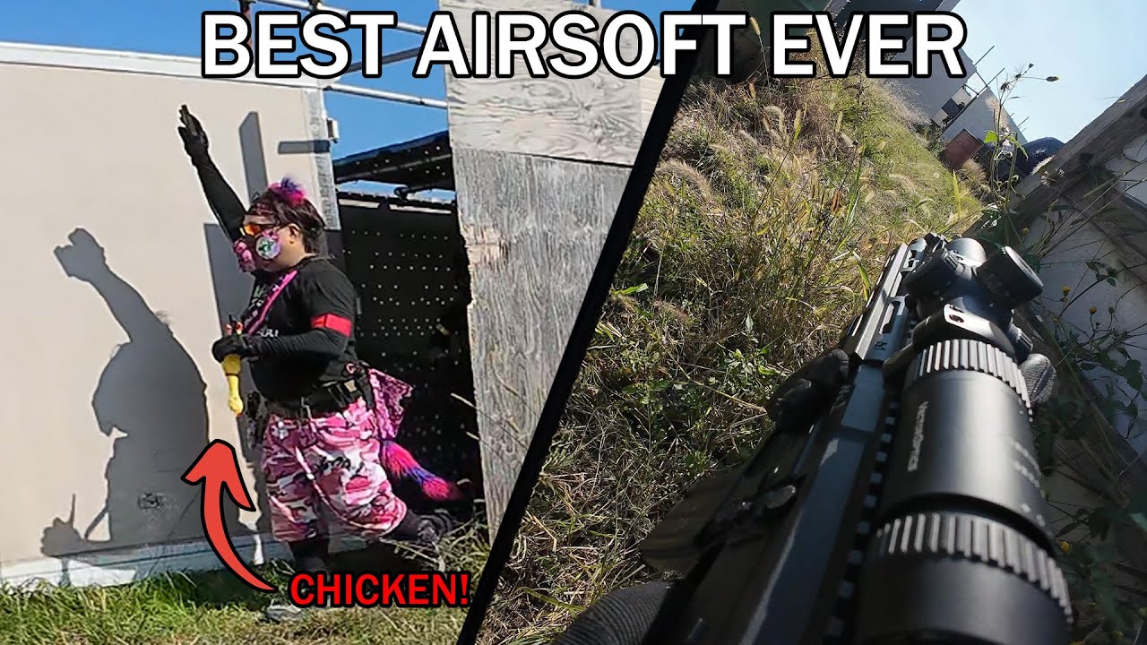 Japan Outdoor Airsoft! | Tenkoo Survival Games Field.