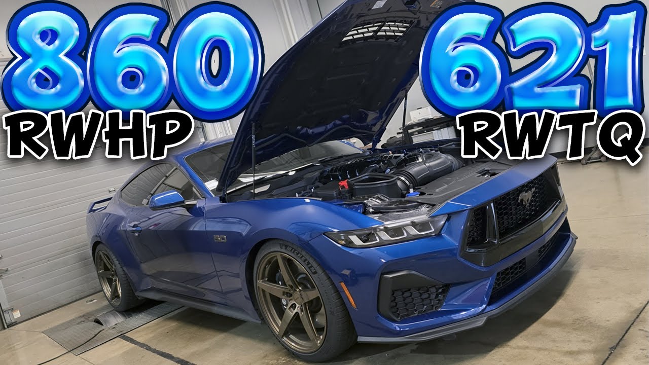 2024 Mustang GT 860 RWHP (Whipple Supercharger Automatic) MS109 Headers 3.375 10 rib Dynojet SAE