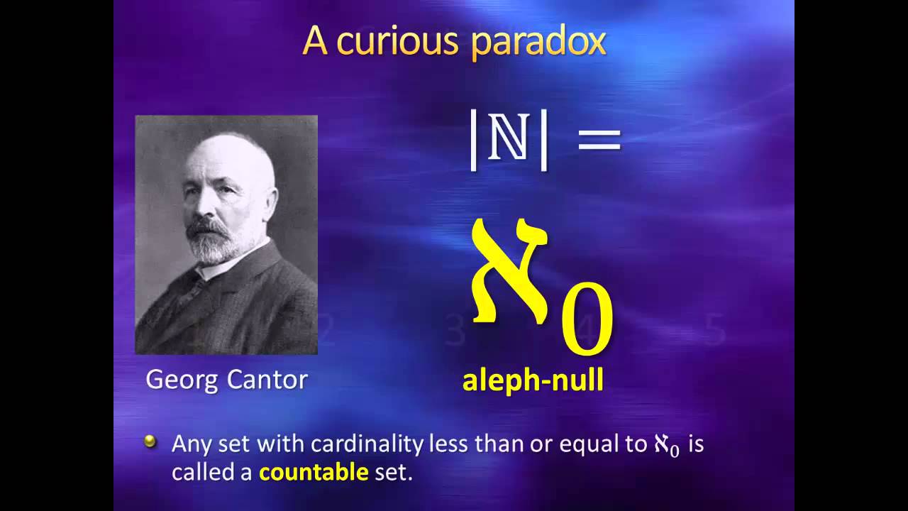 Introduction to Higher Mathematics - Lecture 12: Infinity