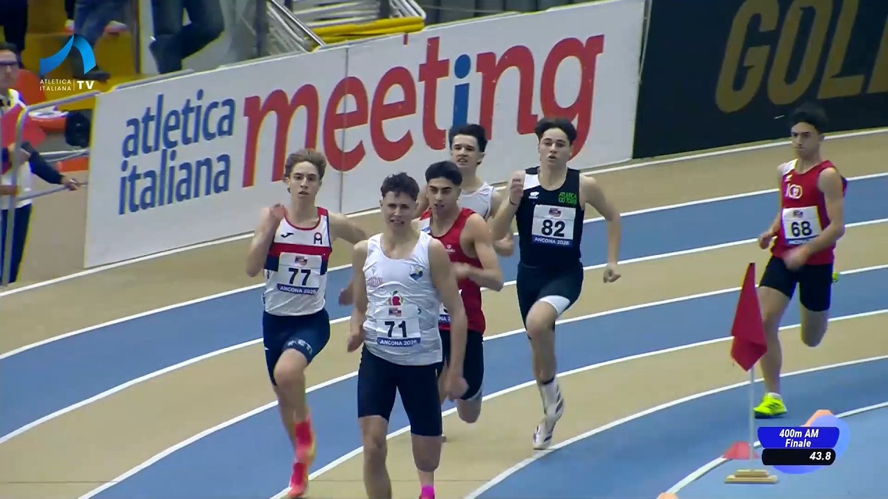 Campionati Italiani U18 Indoor 2026 | 400m M | Vince Riccardo Mereu