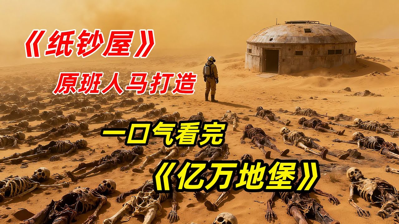 【阿奇】核战争席卷全球，末日地堡成为富豪屠宰场/一口气看完末日惊悚剧《亿万地堡》