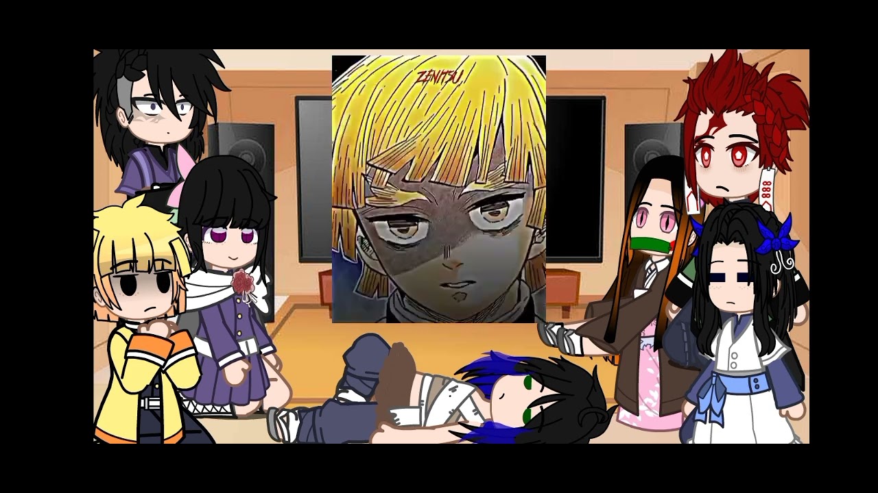 Kamaboko squad react to zenitsu. (Zennezu ship)