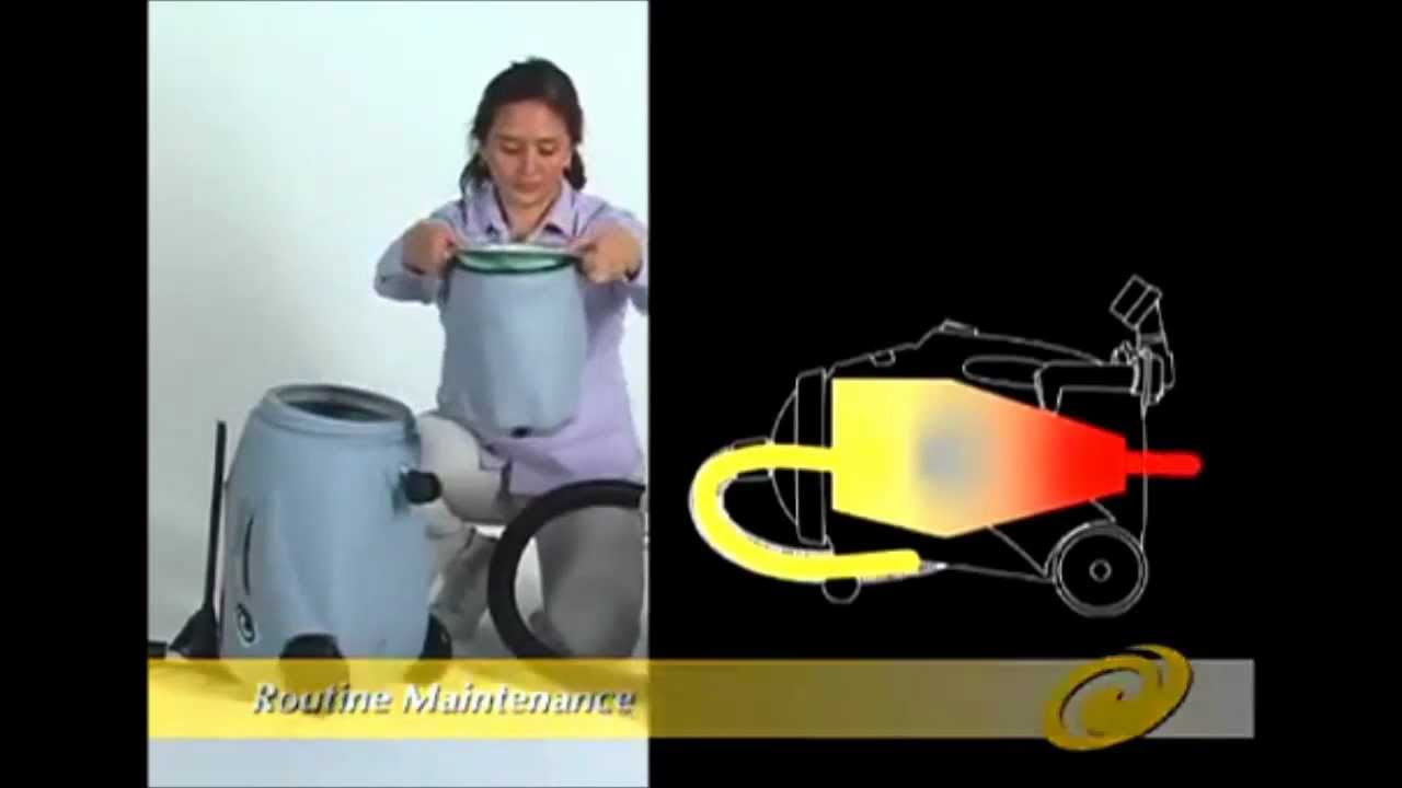 Proteam Running Vac and CN Pro vacuum routine maintenance