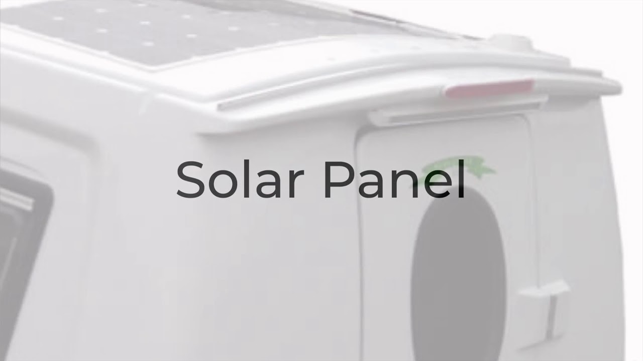 Solar Panel - Go-Pod Micro Tourer Caravans - www.Go-Pod.com