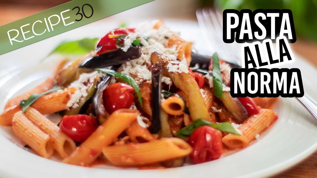 Pasta alla Norma | Fried eggplant and tomato pasta