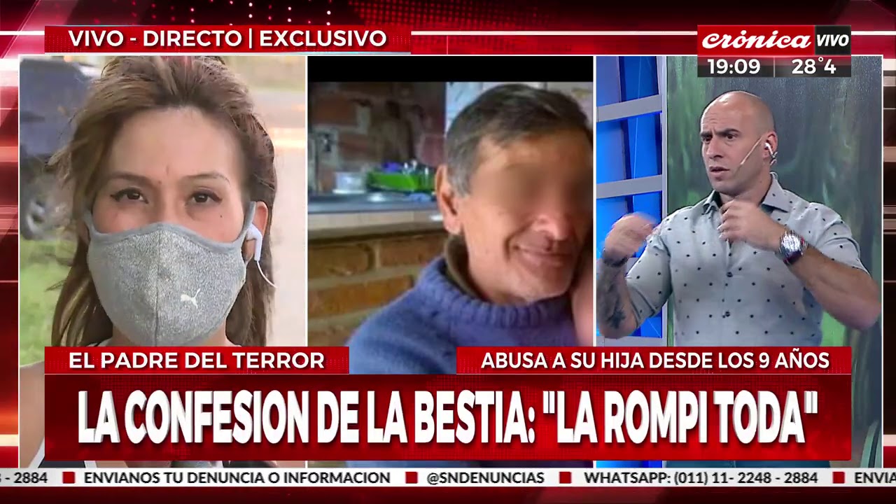 Madre y Padre abusan de su hija desde los 9 años