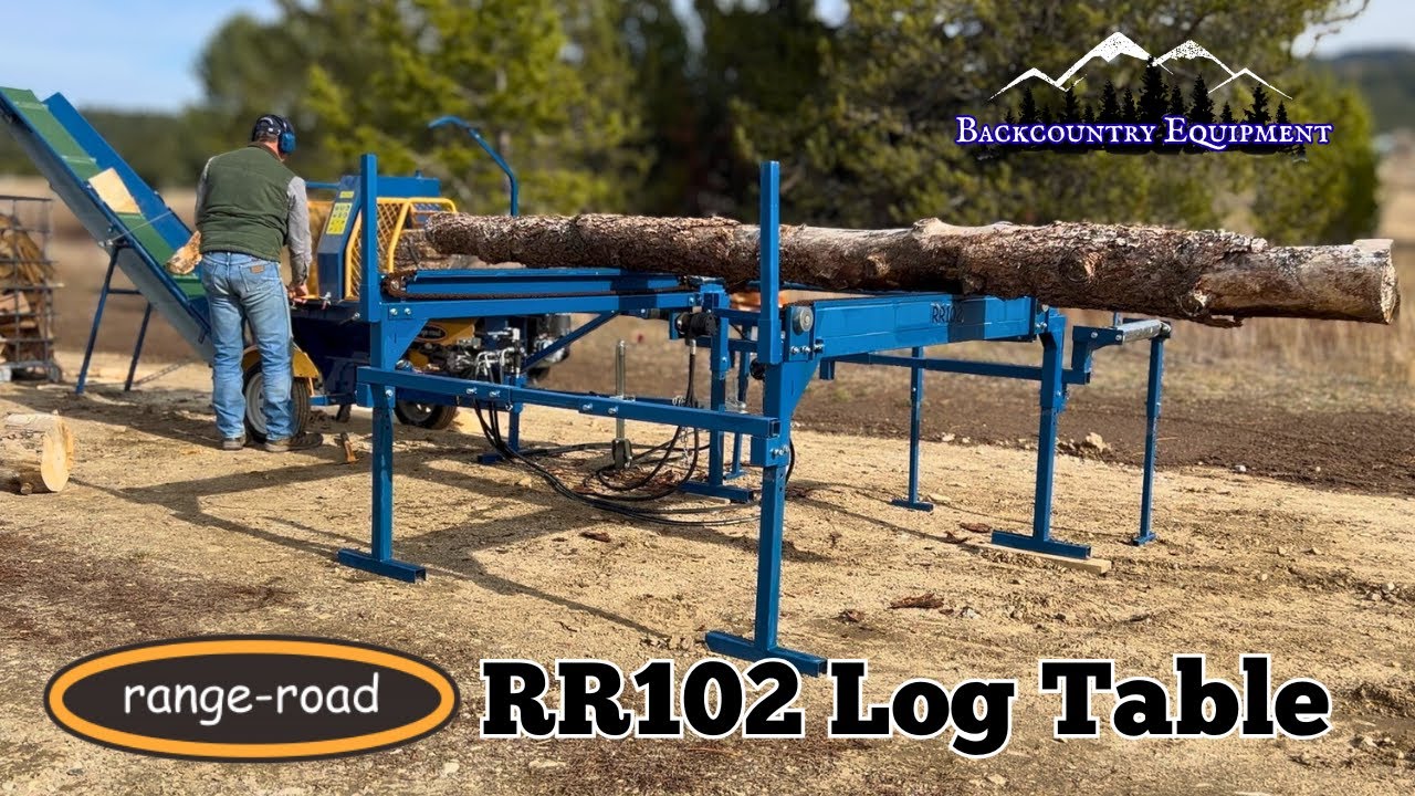 Boost Your Firewood Processing Efficiency with the Range Road RR102 Log Table