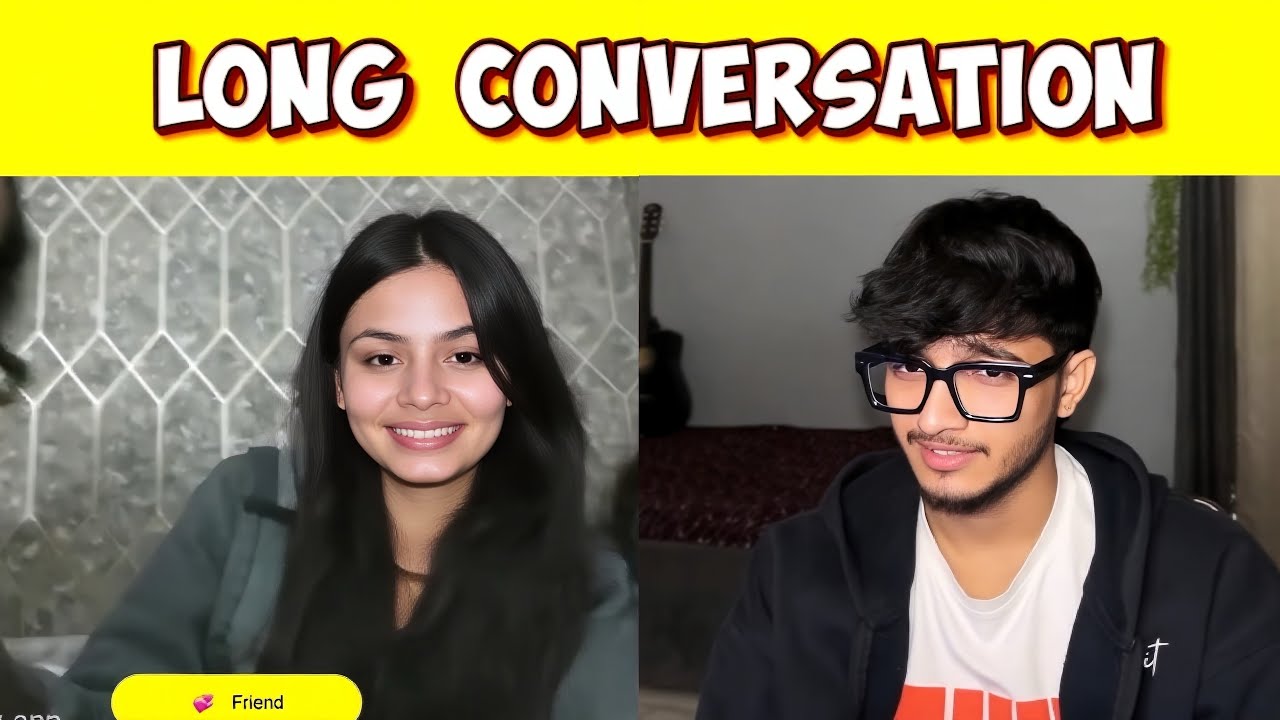 I Found The Funny Girl On Omegle&hellip; Long Conversation With Them 💕