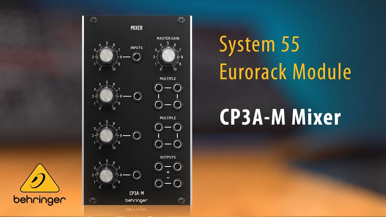 CP3A-M Mixer Eurorack Module