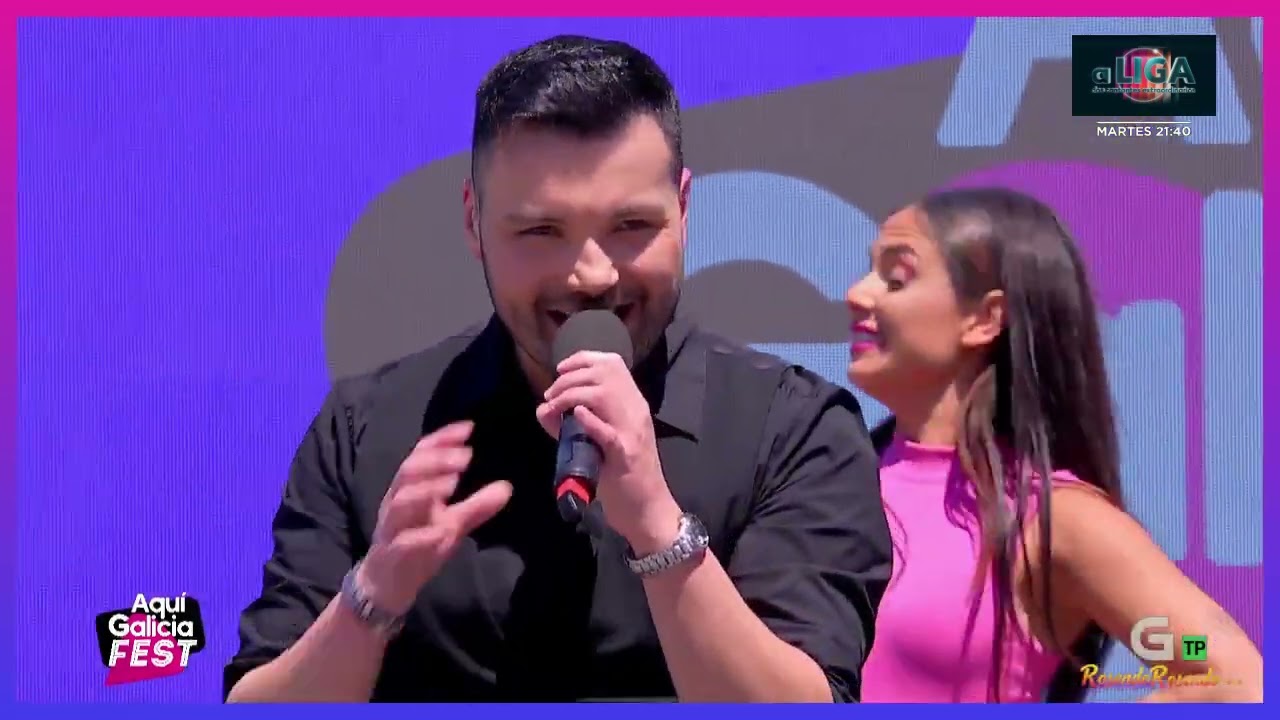 CARLOS CEREIJO Y MIRIAN AGRASO Un Finde TVG AQUI GALICIA FEST 1 6 25#rosendorosendo
