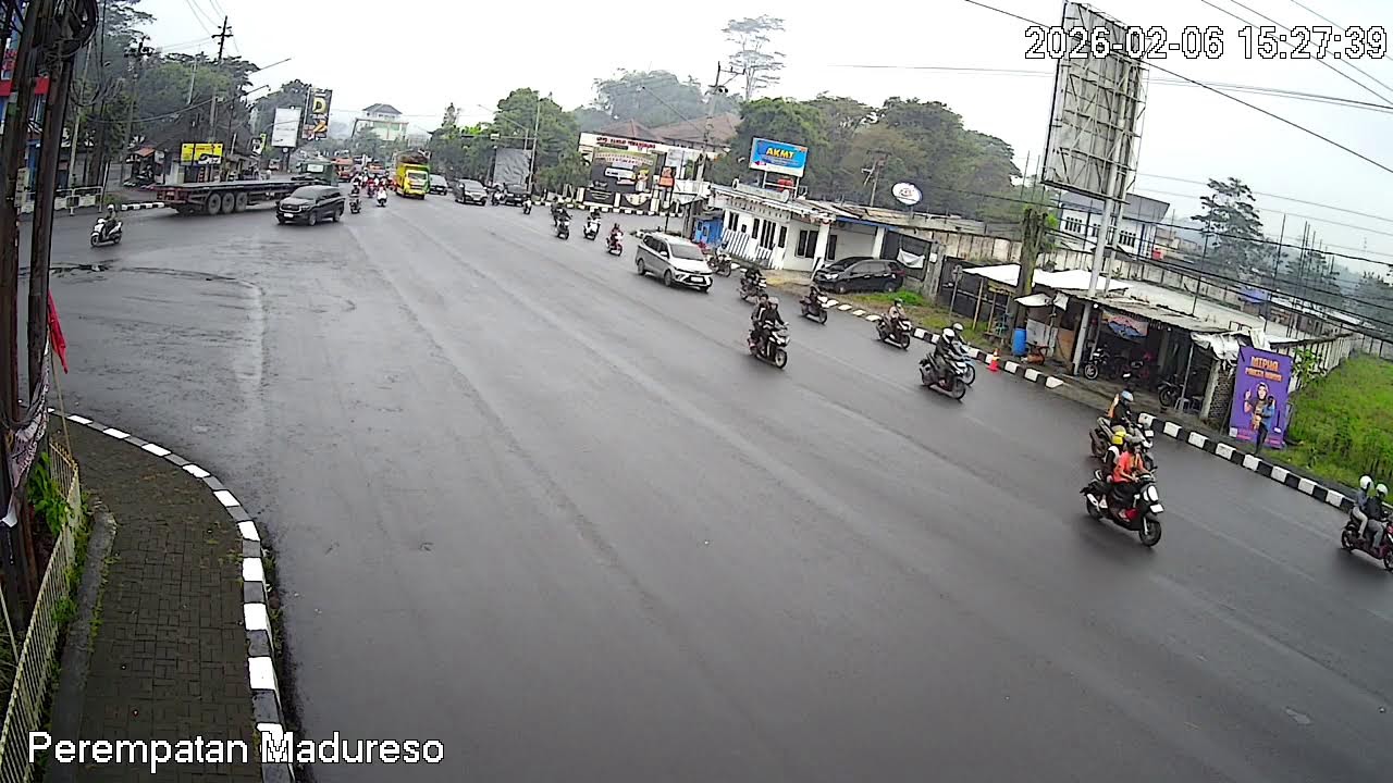 [🛑LIVE] CCTV Perempatan Terminal Madureso Temanggung