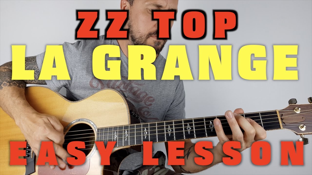 La Grange ZZ Top акустический урок