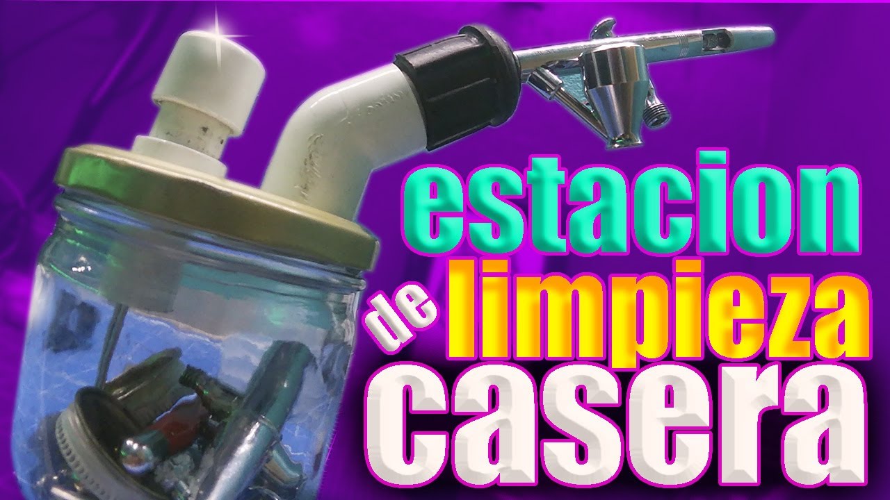 estacion de limpieza para aerografo