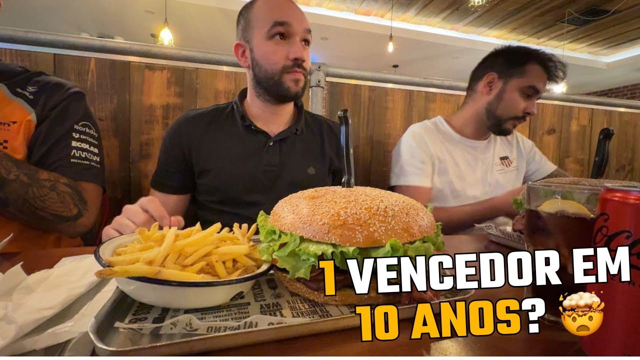 OMG BURGER CHALLENGE - SERÁ QUE CONSEGUI? | TUGA X FOOD