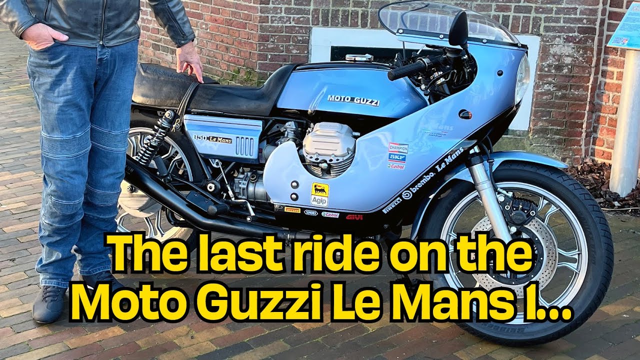 This will be the last ride with my Le Mans 1…
