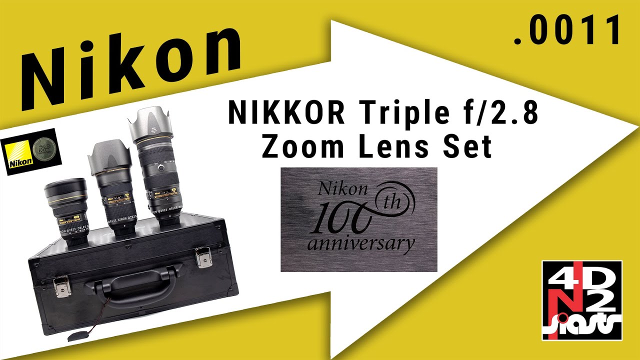 NIKKOR TRIPLE ZOOM LENS | NIKON 100th Anniversary | 4DN2 SIASTS