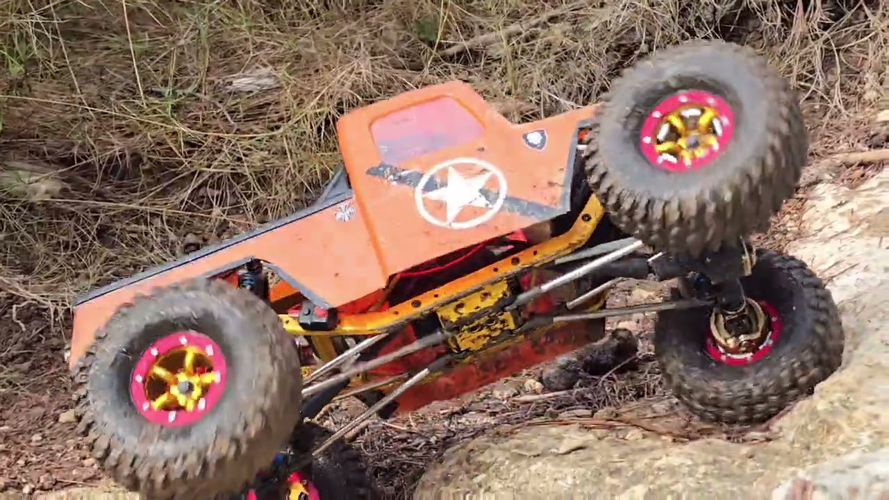 Rc Crawler scale 1/10 offroad 4x4 Ruta Pont del diable 1- part