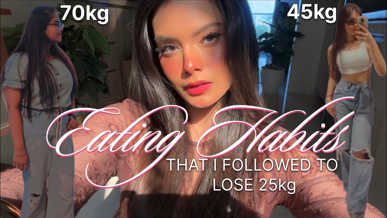Ep 1 of my weight loss journey(￼EATING HABIT) that I followed to lose 25kg. #fypviralシ 